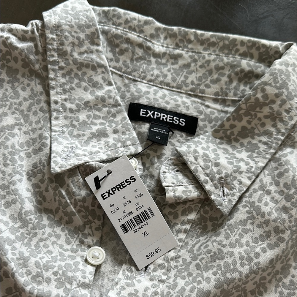 Express Button Down Shirt - Picture 2 of 4